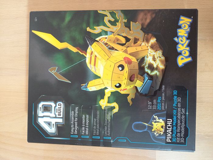 Puzzle 4D Pokémon Pikachu
