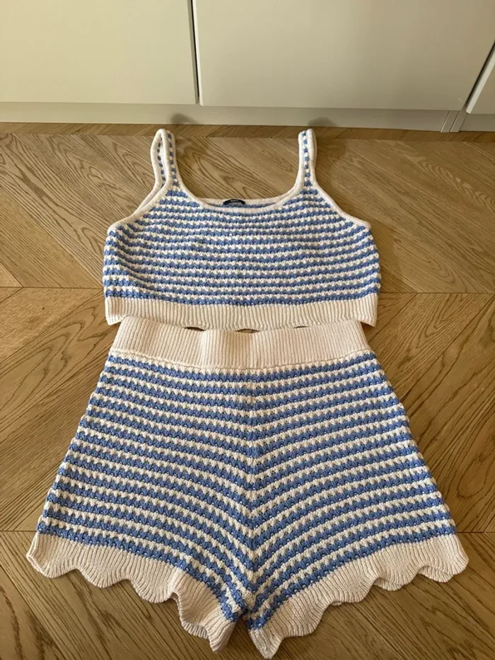 Ensemble short débardeur Crop top Tezenos