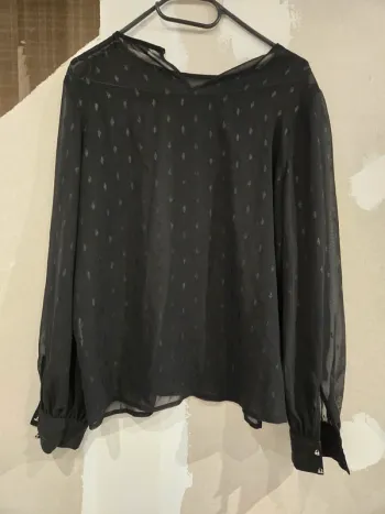 Blouse noir taille L
