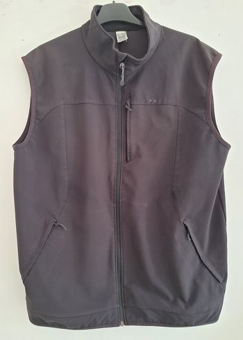 Veste sans manches zippée