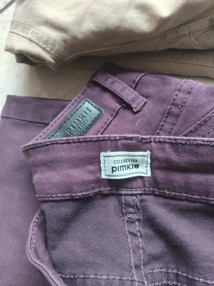 lot de 4 pantalons slim pour femme coupe Jeans, taille M/38 M / 38 / 10 - photo numéro 4