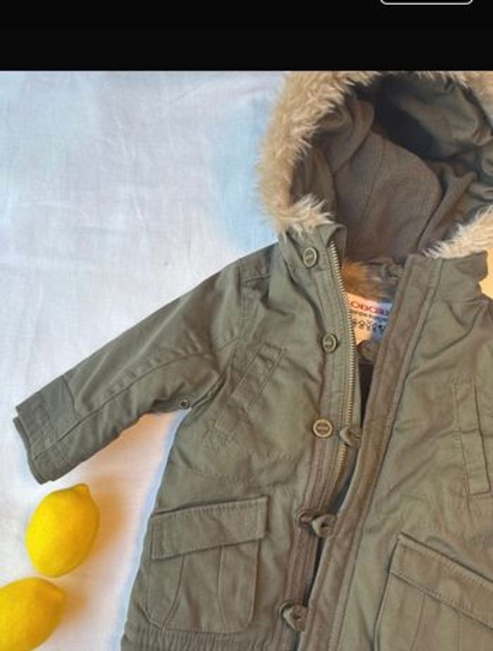 Parkas neuf avec étiquette Obaibi 6 mois
