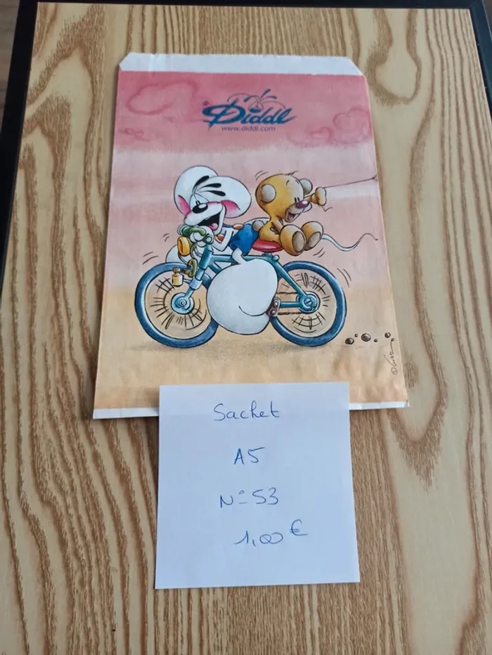 Sachet en papier Diddl A5 53 1,00€