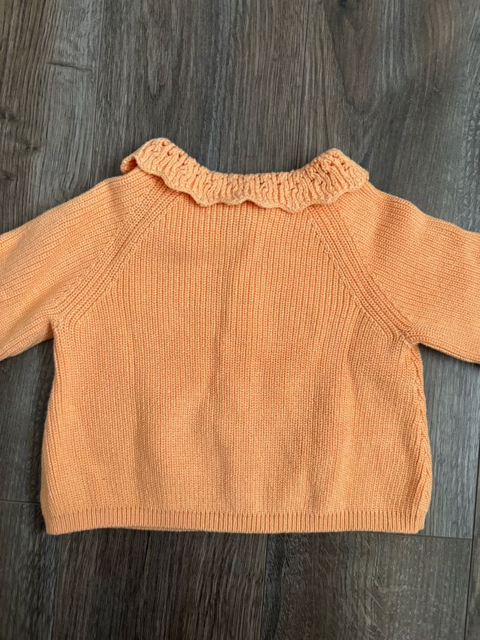 Gilet abricot - photo numéro 4