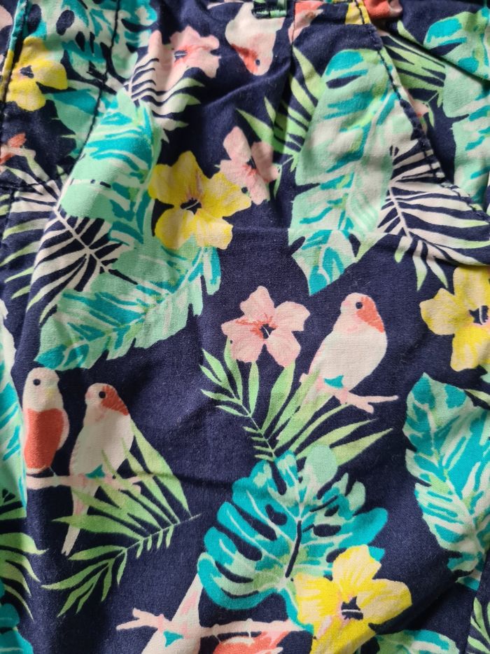 Short motif tropical fille - 5/6 ans - photo numéro 7