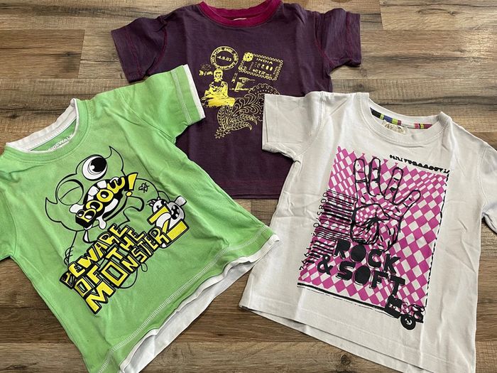 Lit 3 tee-shirts 3 ans