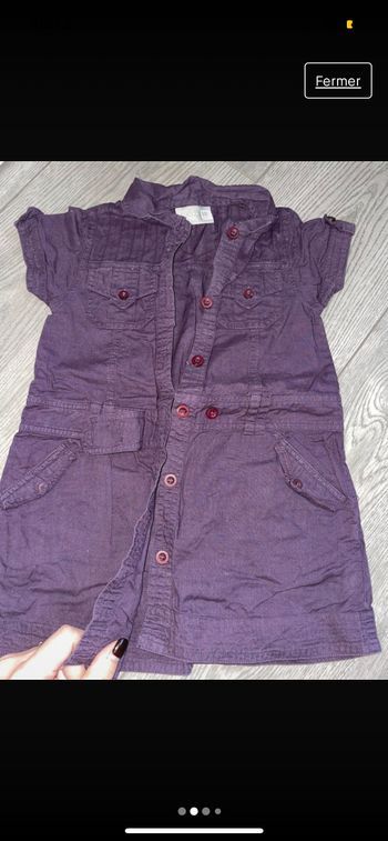 Robe chemise 18 mois