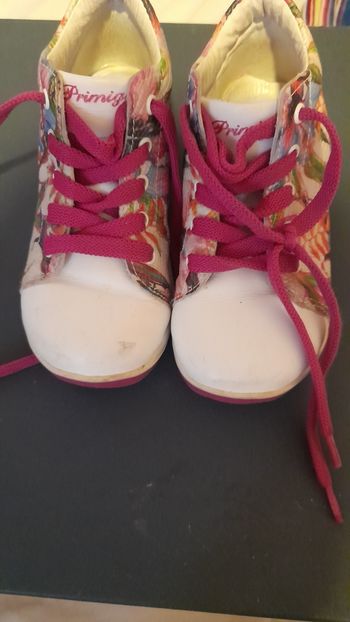 Basket fille primigi en cuir