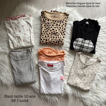 Haut fille taille 10 ans