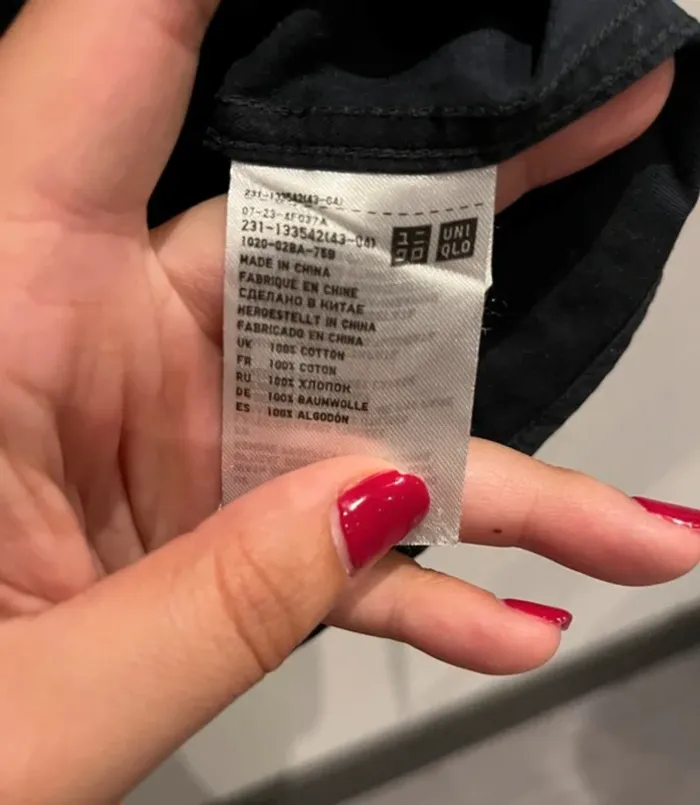 Chemise noire femme Inès de la fressange uniqlo S - photo numéro 5