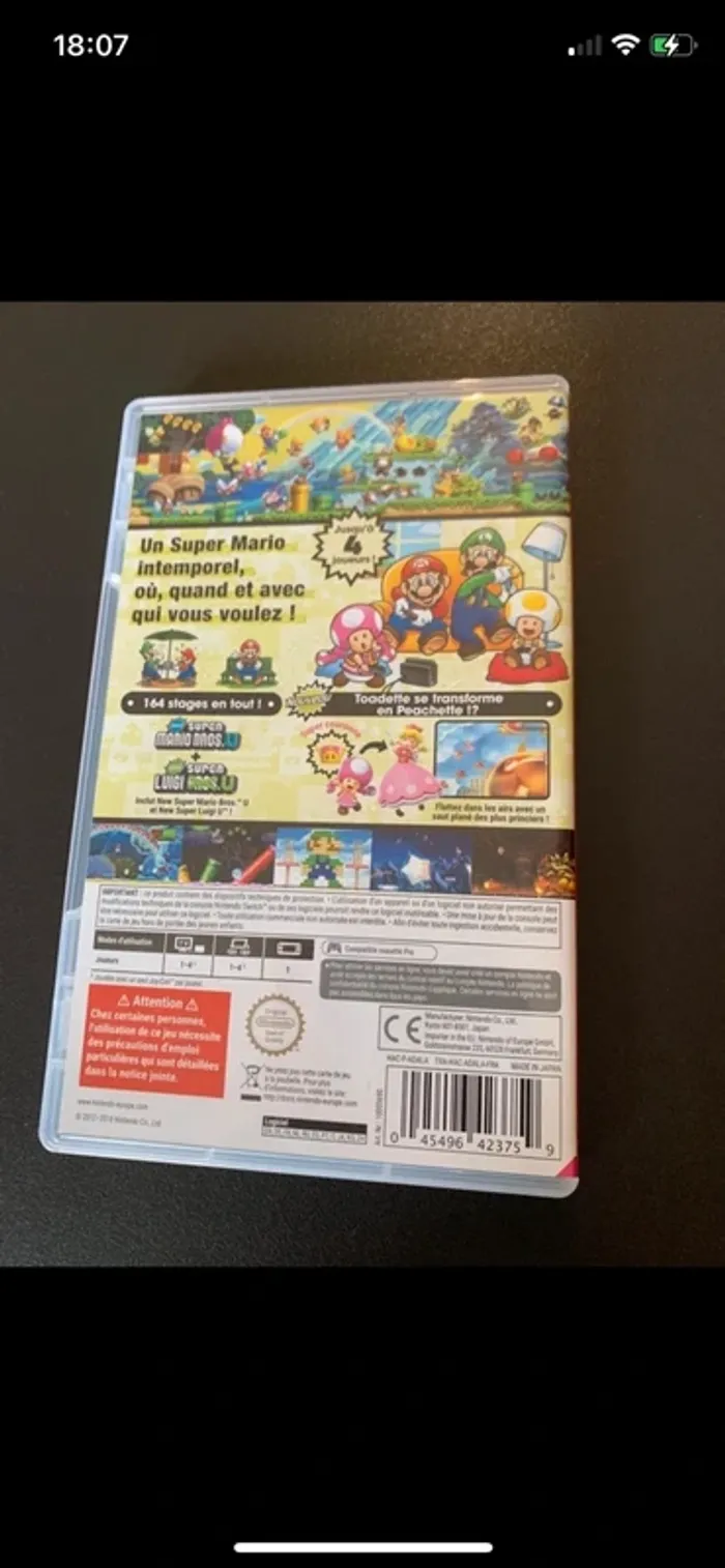 Jeu switch Super Mario Bros Deluxe - photo numéro 2