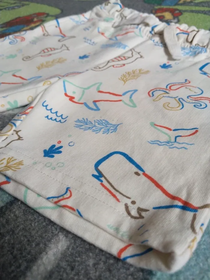 Ensemble Short et débardeur, neuf, gemo, taille 4 ans - photo numéro 4