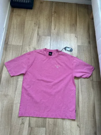 T-shirt over size Teddy Smith rose only good vibes M