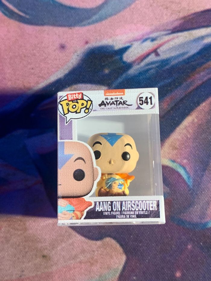 Funko Bitty Pop Avatar 541 Aang On Airscooter