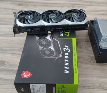 Carte graphique RTX 4060 MSI VENTUS X3
