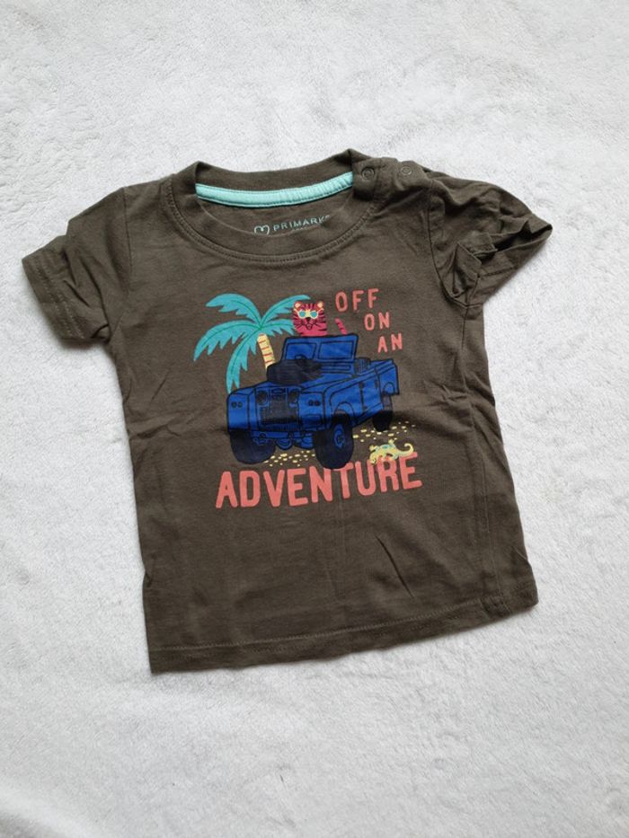Tshirt Aventure chat jeep