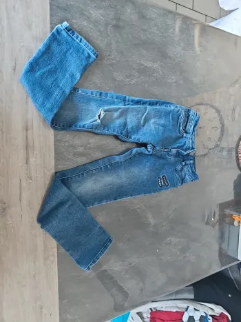 Jean skinny bleu orchestra 8 ans
