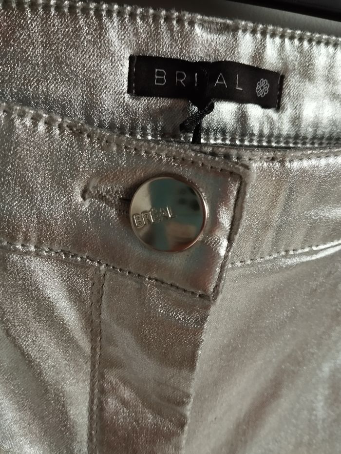 Pantalon magique argenté. Taille 36. Breal - photo numéro 4