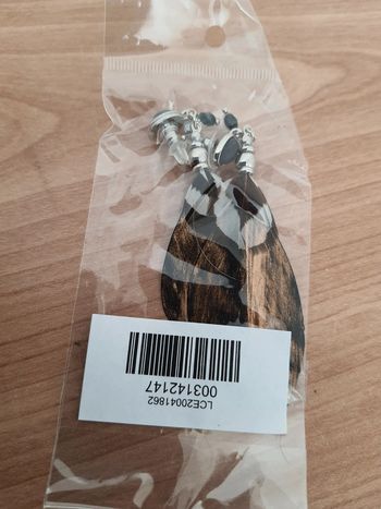 Boucles d'oreilles plumes