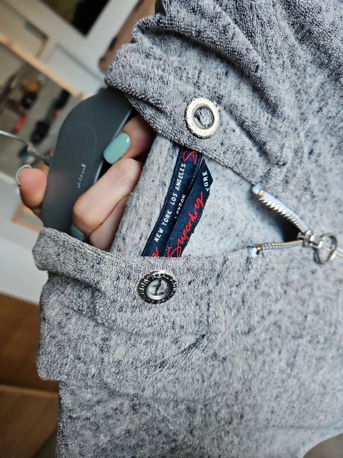 Veste à capuche superdry - photo numéro 3