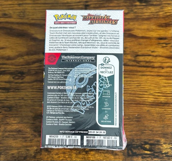 Pokémon Demi-display EV10 Rivalités Destinées - photo numéro 6