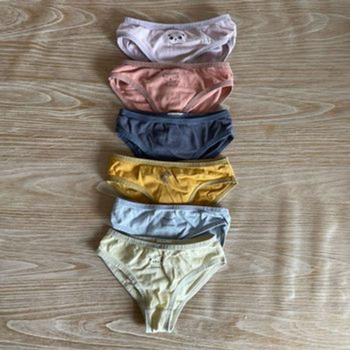 Lot de 6 culottes