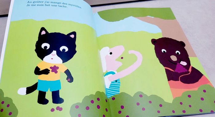 🌺 Livre (école des loisirs) : La tache du chat - photo numéro 5