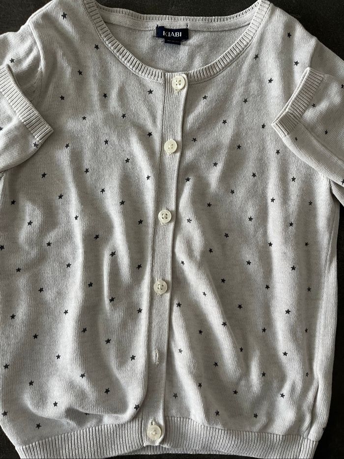 Gilet crème 8 ans - photo numéro 3