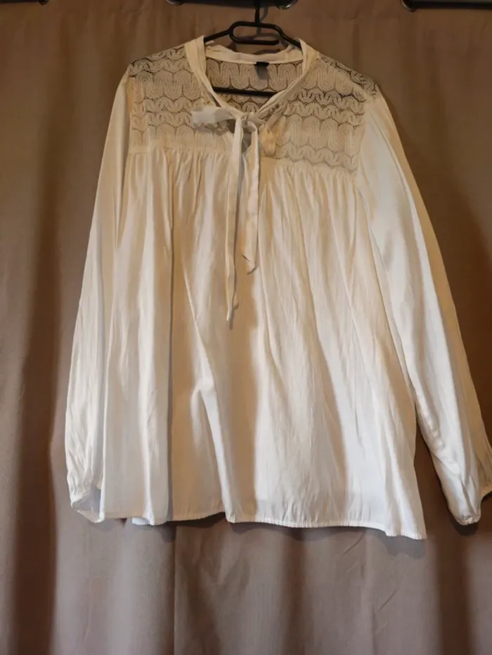 Chemisier blanc shein