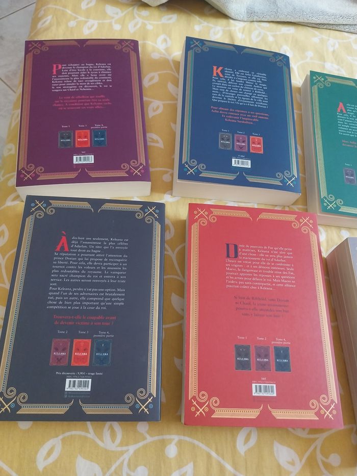 Romans Keleana tomes 0.5 à 4 + 7- Sarah J. Maas La Martinière - photo numéro 7