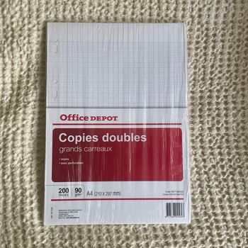 Paquet neuf copies doubles