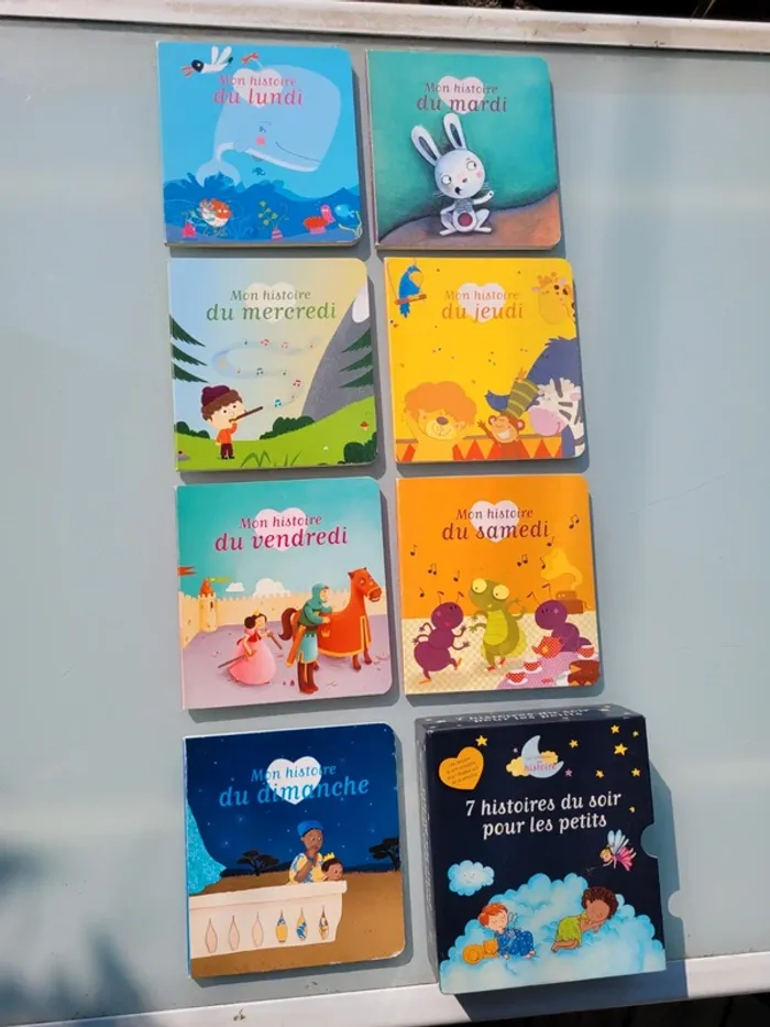 Coffret Une semaine en Histoire 🌜7 histoires du soir pour les petits 🌟 - photo numéro 3