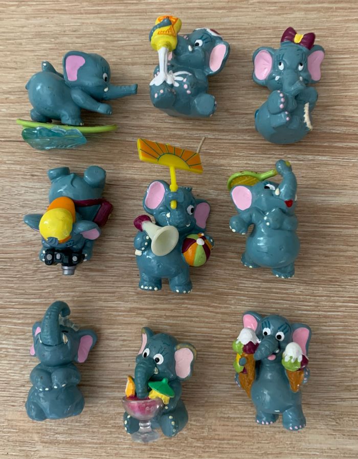 Collection kinder elephants