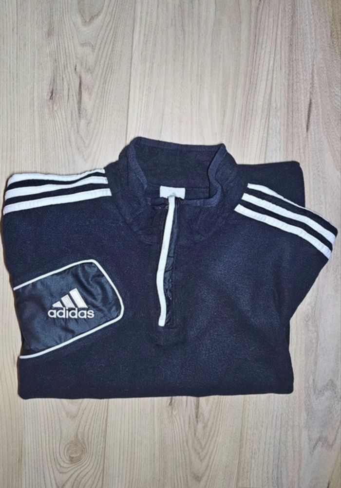 Veste adidas polaire bi matière  XL - photo numéro 4