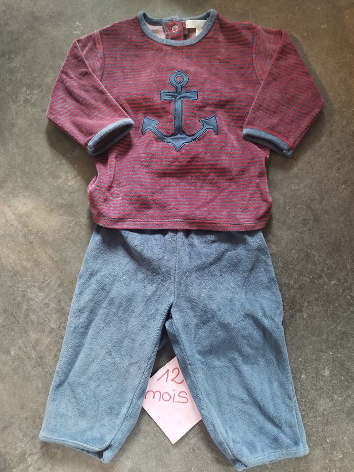 Pyjama marin 12 mois