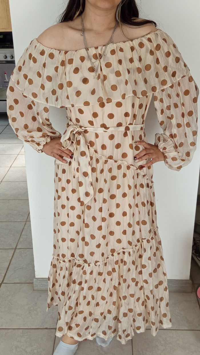Robe longue à pois - photo numéro 7