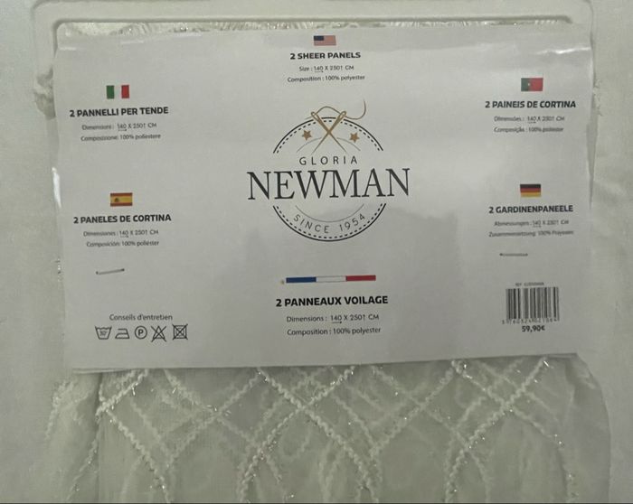 Rideaux voilages brodées - photo numéro 9