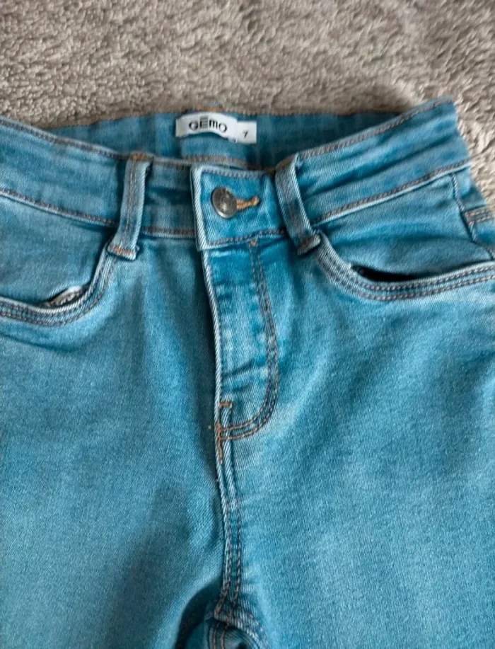 Jeans slim fille 7 ans - photo numéro 2