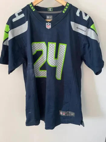 Nike Maillot Jersey NFL Lynch Seattle Seahawks 🏈 Mens S