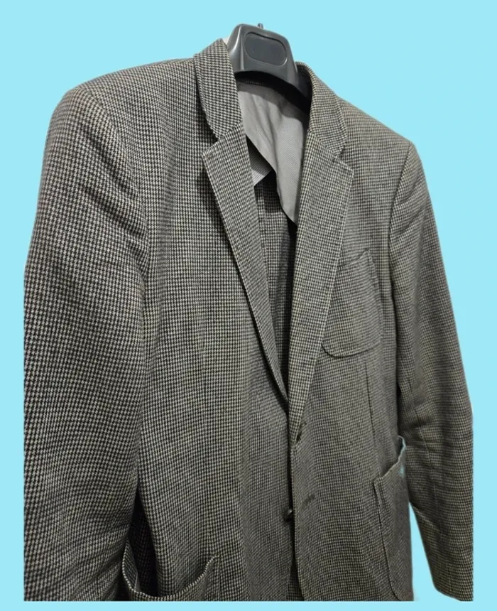 Veste Blazer laine coton taille 48 - S - photo numéro 3