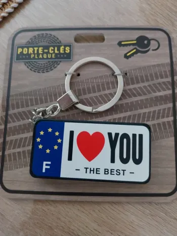 Porte -clefs Pâques I love You