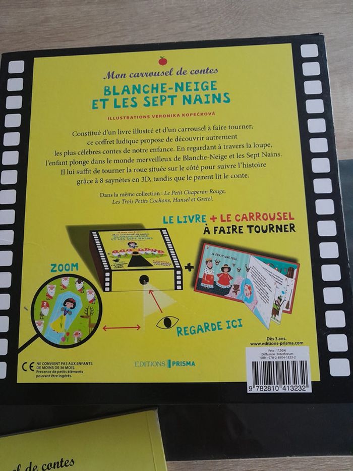Mon carrousel de contes - Blanche-neige et les 7 nains - photo numéro 7