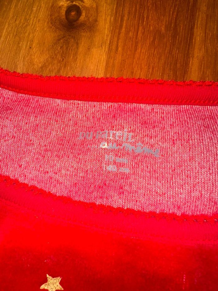 Pyjama de Noël dpam taille 10 ans - photo numéro 3