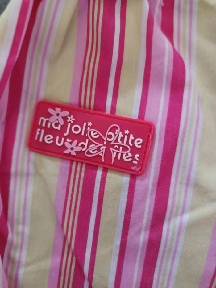 Pantacourt rayé 6 mois - photo numéro 3