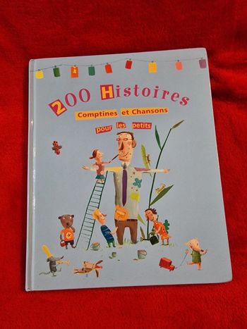 Livre 200 histoires comptines et chansons pour les petits