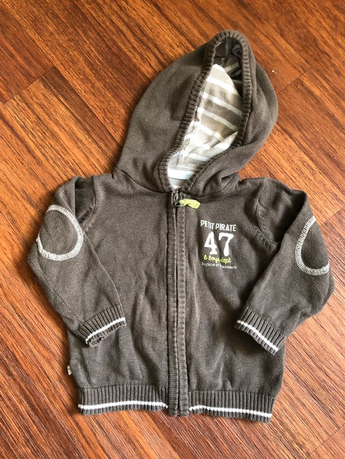 Gilet marron 6M