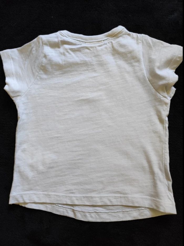 Tee shirt manches courtes 9 mois - photo numéro 3
