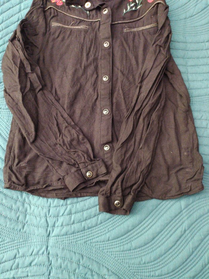 Chemise noir Kiabi 8 ans - photo numéro 6