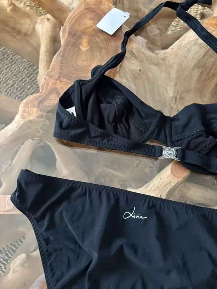 Maillot de bain 2 pièces Livia noir taille 42 - photo numéro 4
