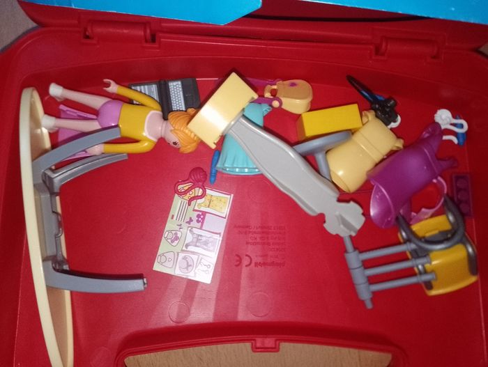 Valisette malette transportable créatrice de mode Playmobil 5652 complète - photo numéro 2